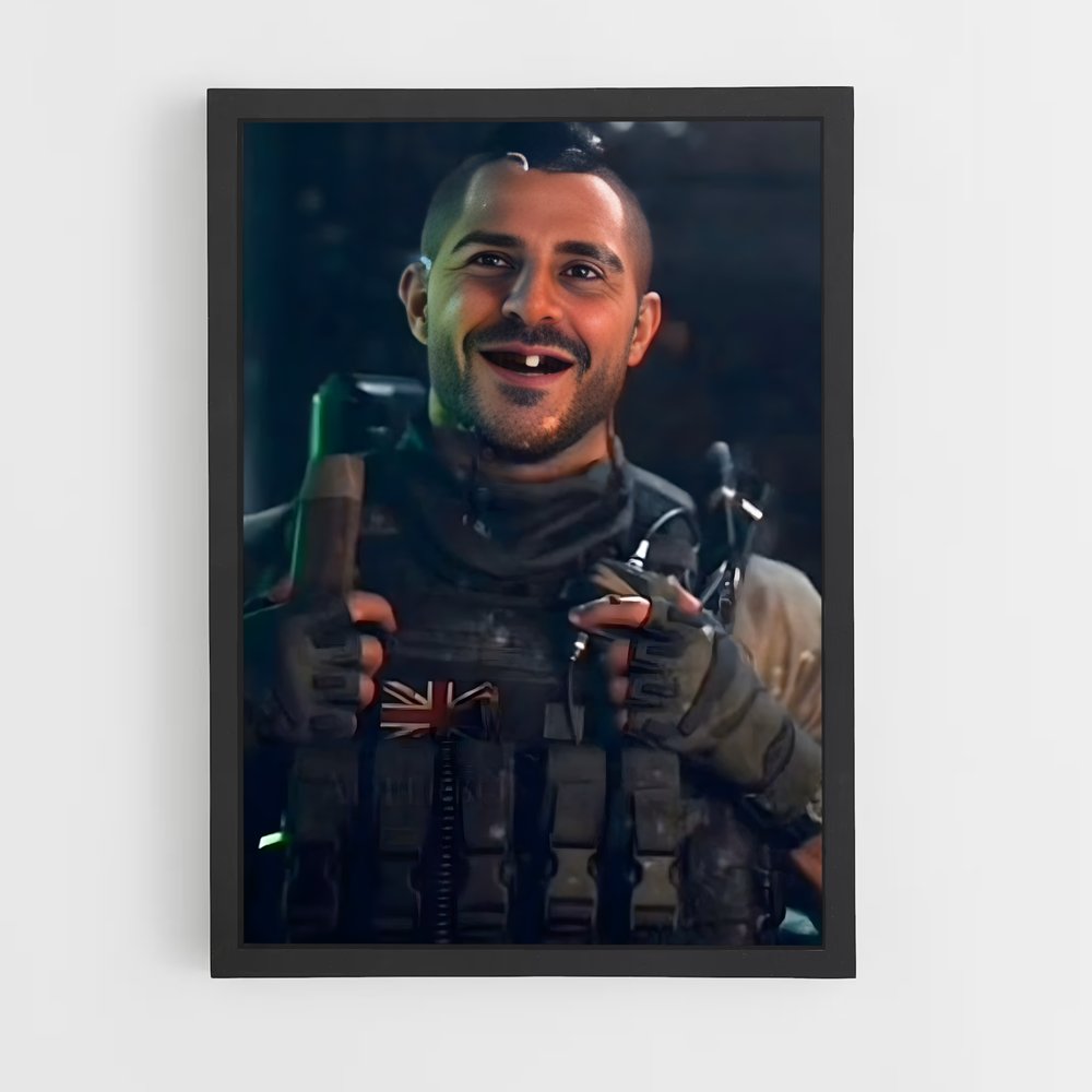 Poster Opération Soap – affiche Call of Duty (vue 2)